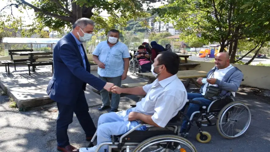 “Engelli vatandaşlarımızın azimleri, takdire şayandır”