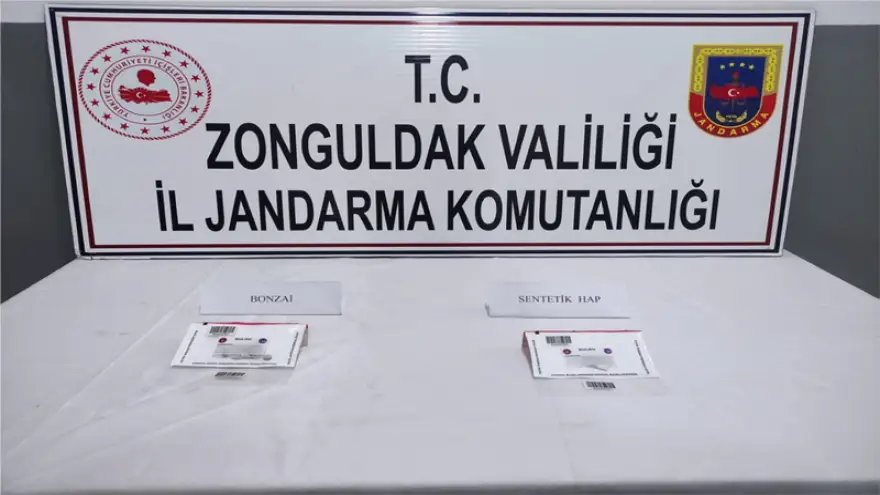 Jandarma sentetik hap ve bonzai ele geçirdi