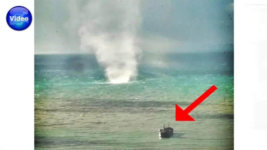 Ereğli'de su hortumu görenleri korkuttu