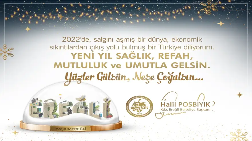 Başkan Posbıyık, yeni yılı kutladı