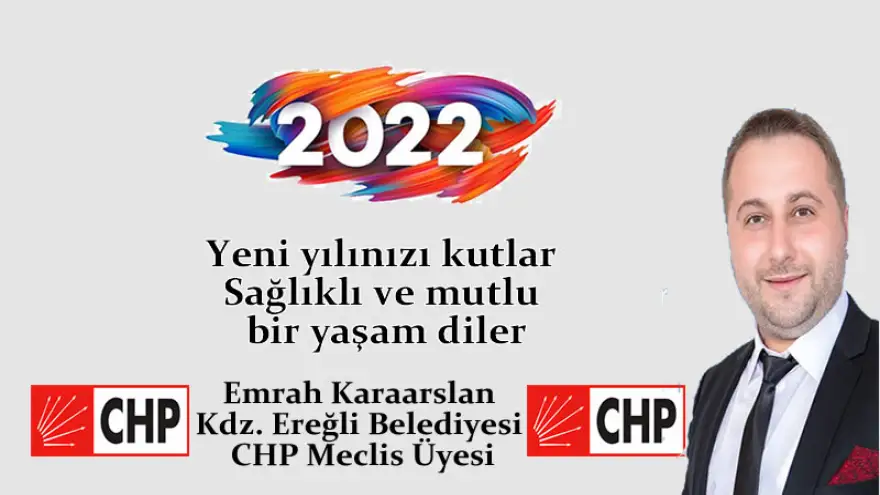 Yeni yılınızı kutlar, sağlıklı ve mutlu bir yaşam diler