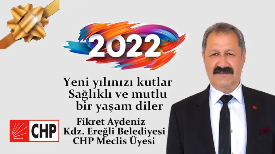 Yeni yılınızı kutlar, sağlıklı ve mutlu bir yaşam diler