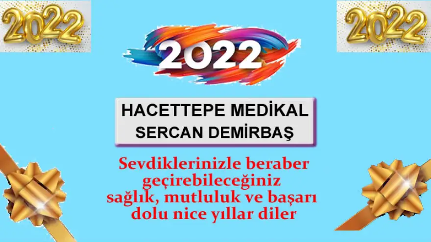 Yeni yılınızı kutlar, sağlıklı ve mutlu bir yaşam diler