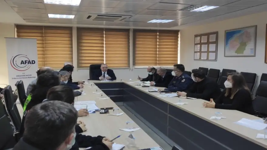 Afet ve acil durum koordinasyon kurulu toplandı