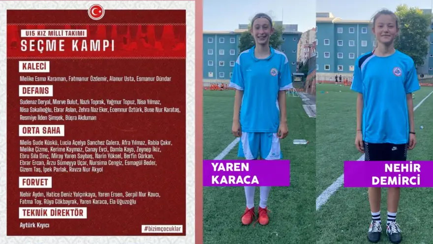 Kadın Futbolculara Milli Davet