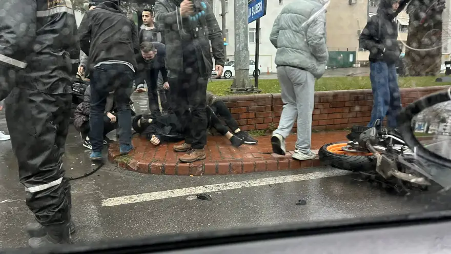 Trafik kazası: 1 Yaralı