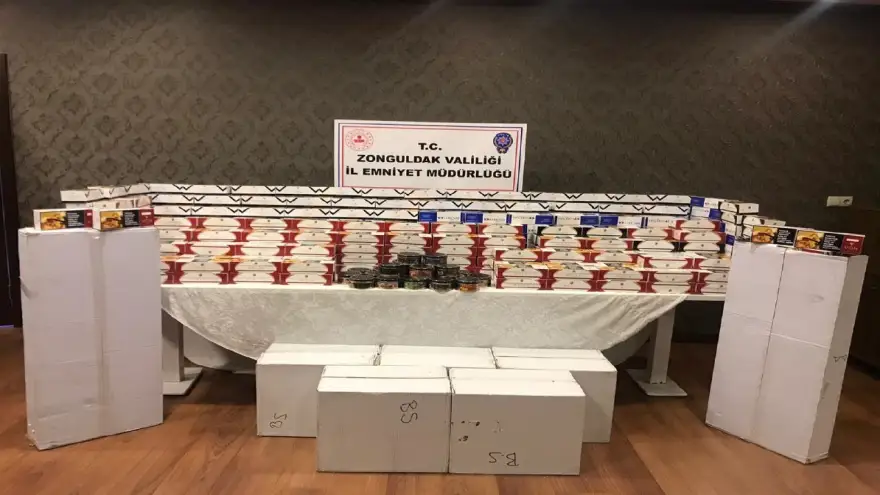 Ereğli'de kaçak tütün operasyonu