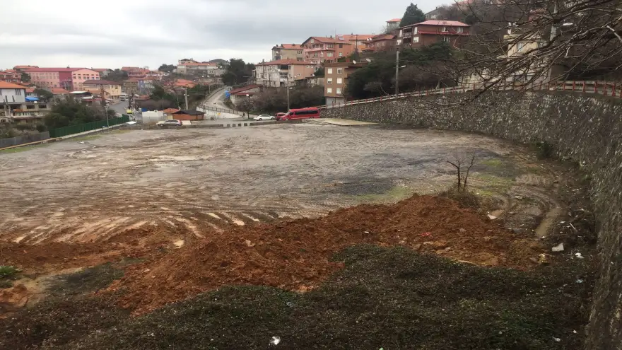 Kapuz bölgesi hafriyat atıklarından temizlendi