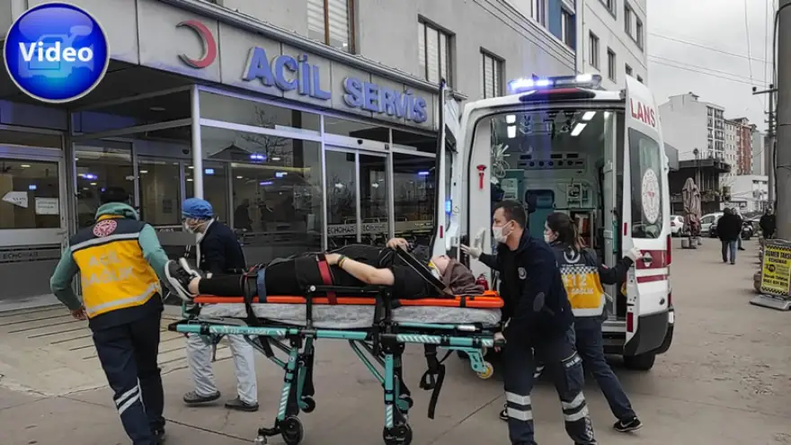 Merdivenlerden düşen kız öğrenci kafa travması geçirdi