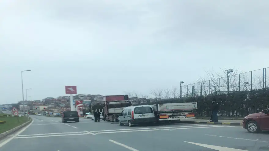 Kaza ucuz atlatıldı