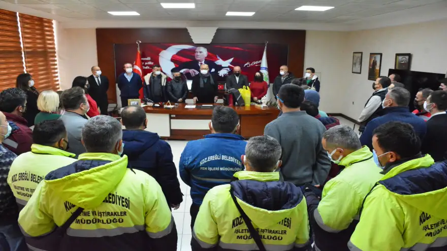 Belediye İşçisi, Başkan Posbıyık’a Teşekkür Etti