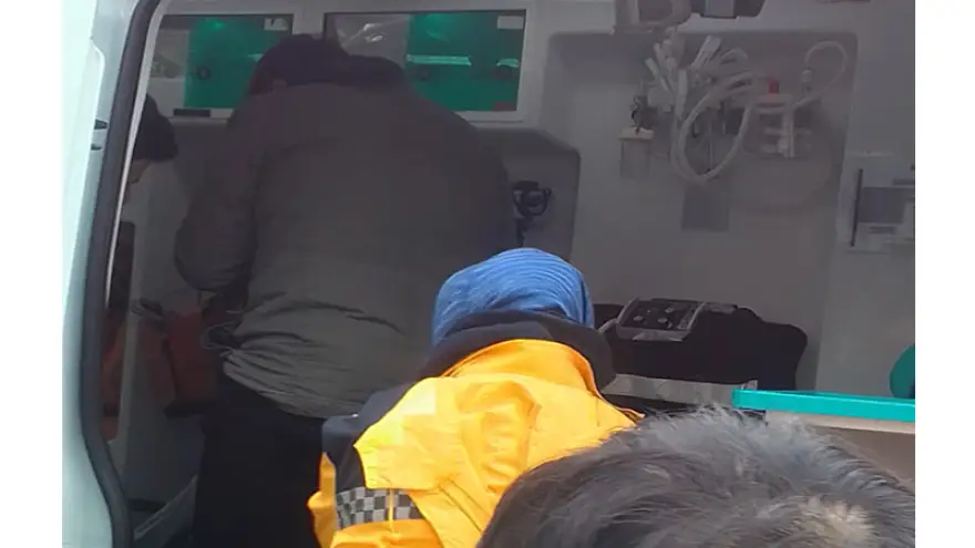 Okul öğrencisi parmağını makineye kaptırdı...