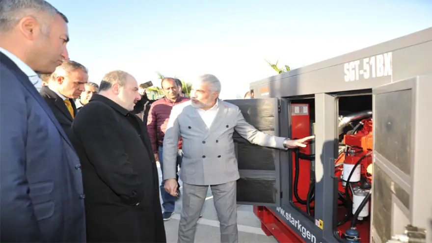 Bakan Varank, Yerli Ve Milli Motorlu Starkgen Jeneratörü İnceledi