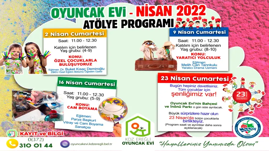 Dünya Otizm Gününde Özel Çocuklar İçin Atölye