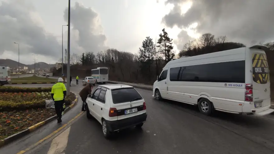 Ereğli'de trafik kazası: 2 Yaralı