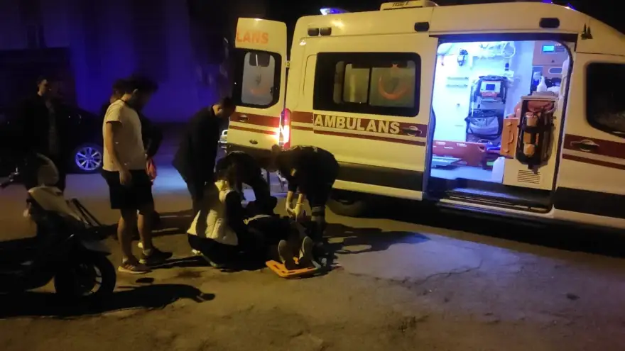 Trafik kazası: 1 Yaralı 