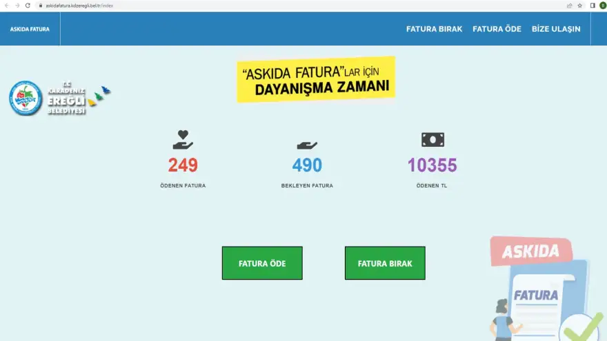 Zekat, Fitre, Fidye Ve Sadakalarınızı Askıda Faturaya Yatırabilirsiniz