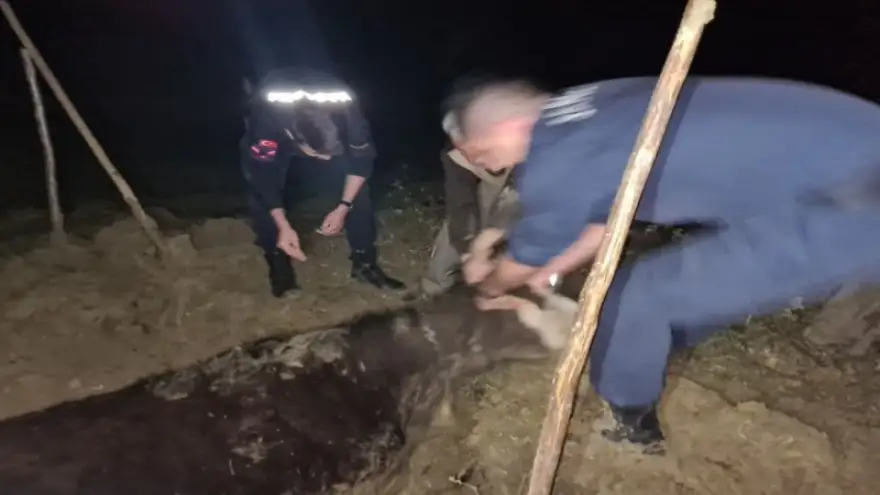 Vatandaşın yardımına jandarma yetişti...