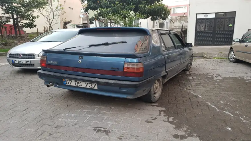 Çaldığı araçla kaza yaptı 