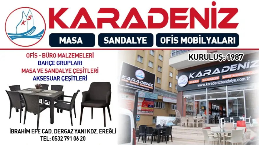Karadeniz Sandalye Mekanlara Kalite Katar...