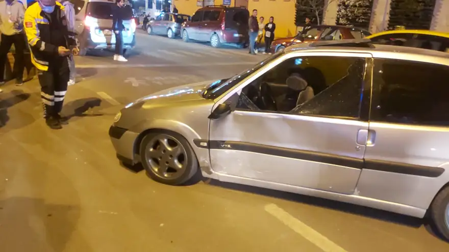 Trafik kazası: 1 Yaralı