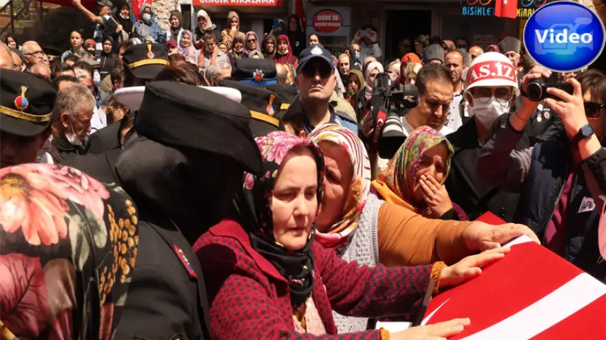 Şehid Er Doğukan Korkmaz son yolculuğuna uğurlandı