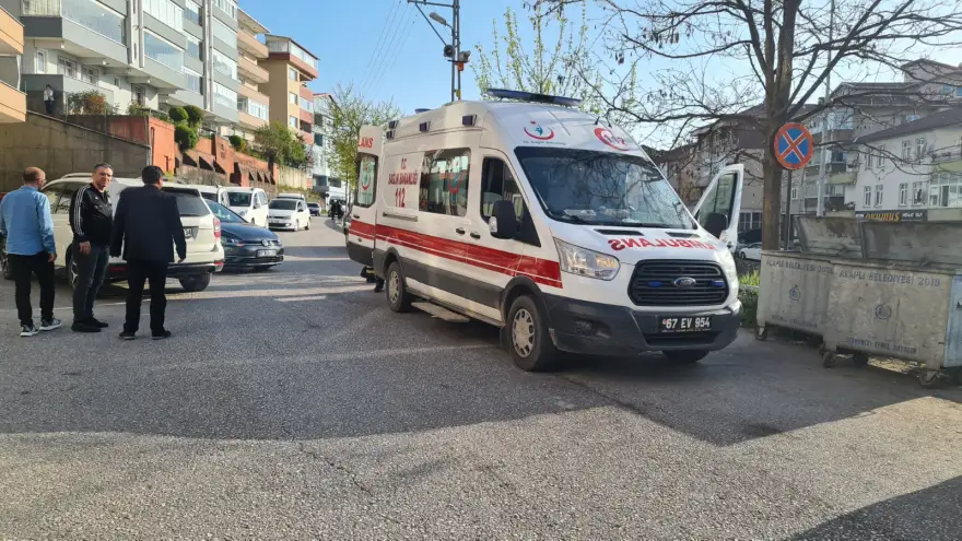 Alaplı'da trafik kazası: 1 Yaralı