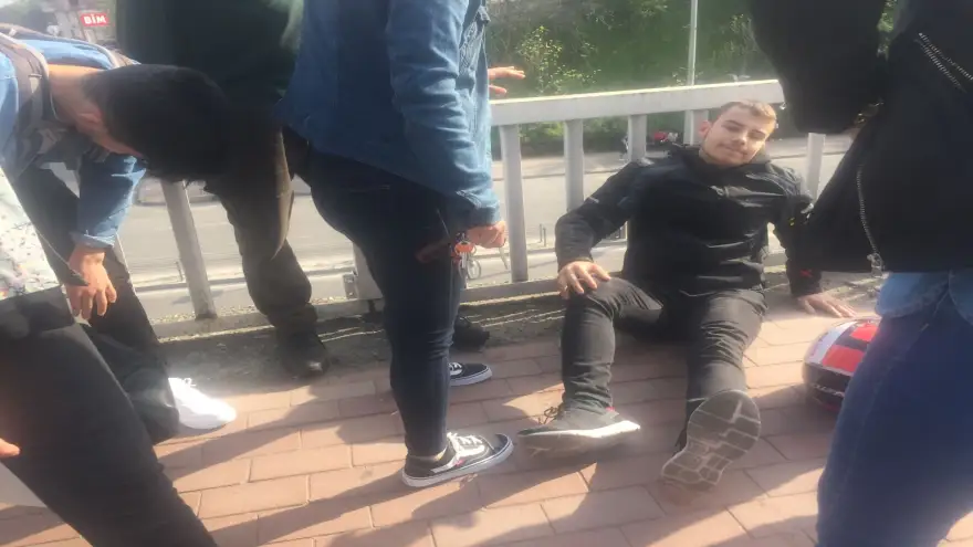 Trafik kazası: 2 Yaralı