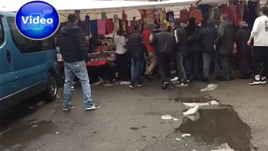 Rekabet kavgaya neden oldu… Yaralılar var…