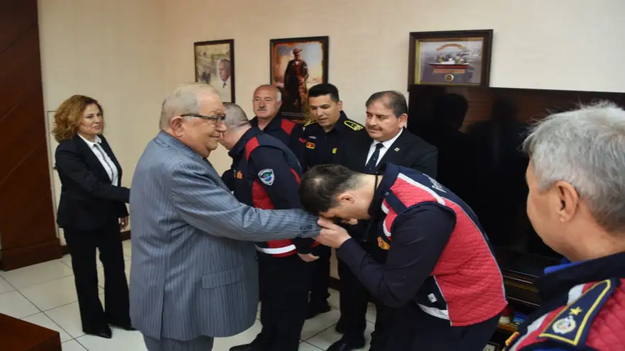 Kdz. Ereğli Belediyesi’ndeki bayramlaşmaya yoğun ilgi