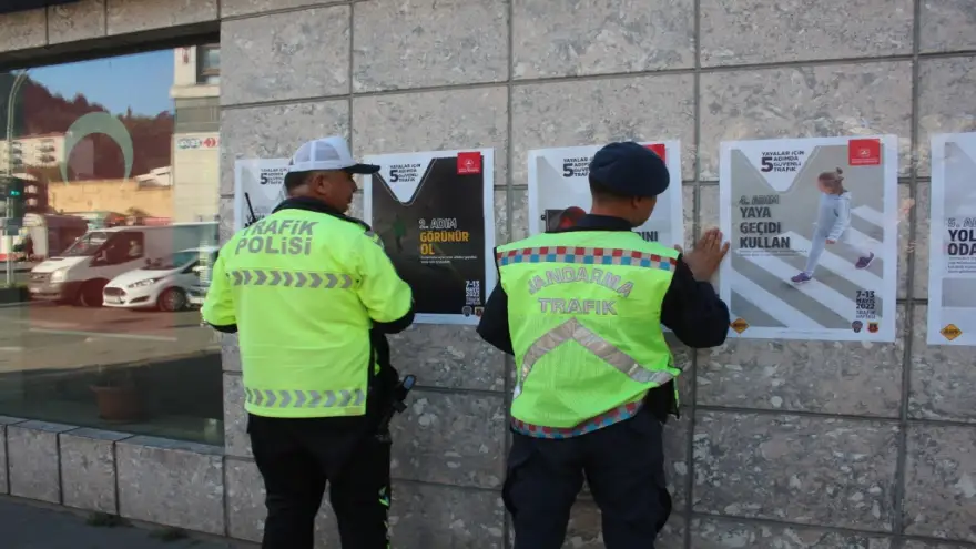 "Yayalar İçin 5 Adımda Güvenli Trafik" etkinliği düzenlendi