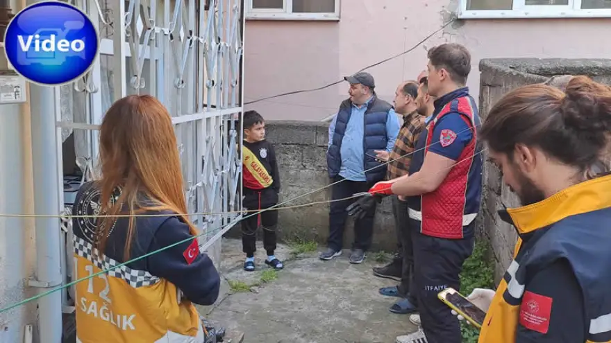 Polis, sağlık ve itfaiye ekipleri çalışma başlattı...