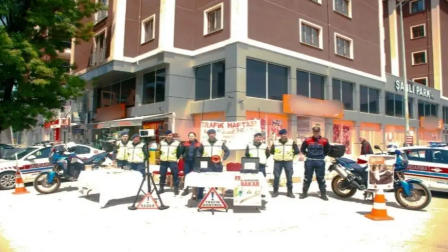Jandarma’dan 5 adımda güvenli trafik eğitimi