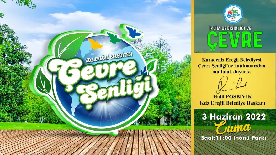 Cuma Günü, Çevre Şenliği’ne Davetlisiniz