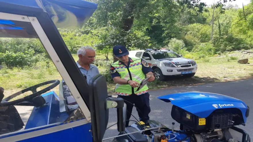 Jandarma patpat sürücülerini uyardı