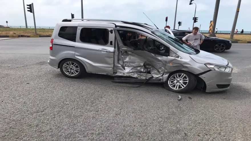 Trafik kazası: 5 Yaralı