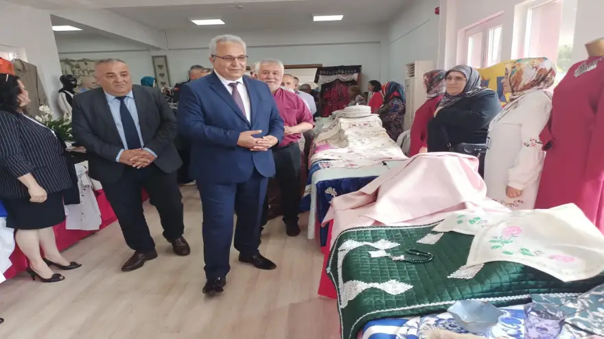 Sergi açılışı gerçekleştirildi...