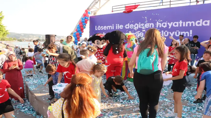 Lösemili Çocuklar Haftası çeşitli etkinliklerle kutlandı...
