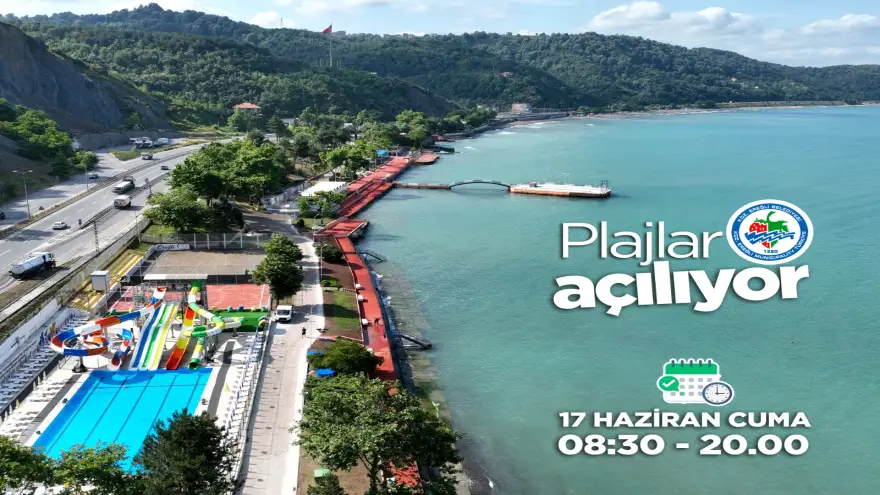 Belediye Plajı, Cuma Günü Açılıyor