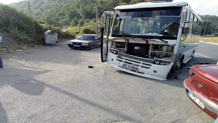 Trafik kazası: 2 Yaralı