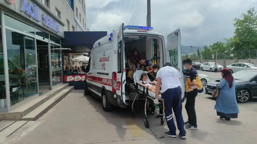 7 Yaşında ki kız çocuğu yaralandı