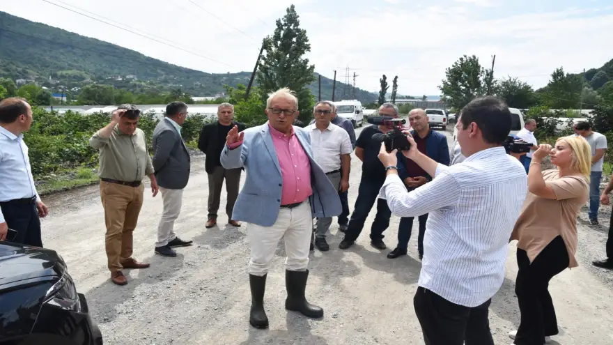Başkan Posbıyık Sel Bölgesini Gezdi, Vatandaşları Dinledi...