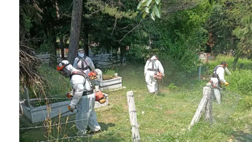 Kdz. Ereğli’de Mezarlıklar Bayram Ziyaretine Hazır