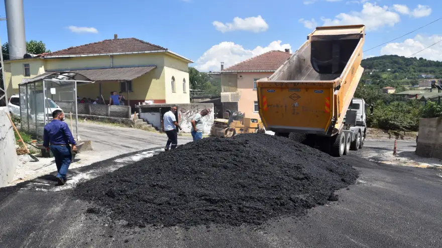 Kdz. Ereğli, asfaltlanıyor...