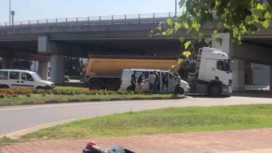 Motosiklet kazası: 1 Yaralı