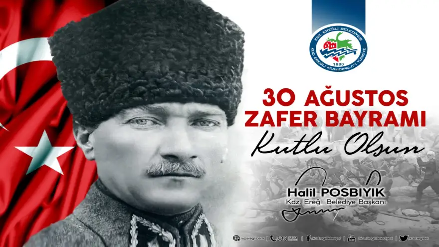 30 Ağustos Zafer Bayramı Kutlu Olsun...