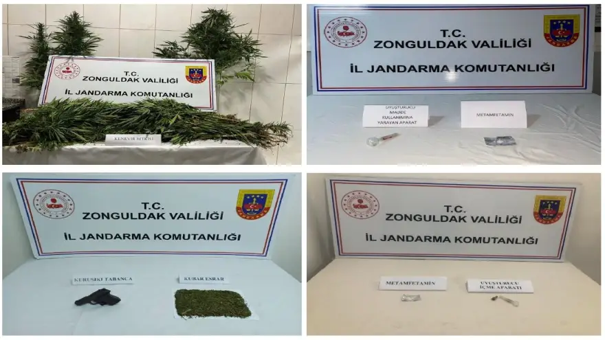 Zonguldak'a bağlı 4 İlçe'de operasyon..