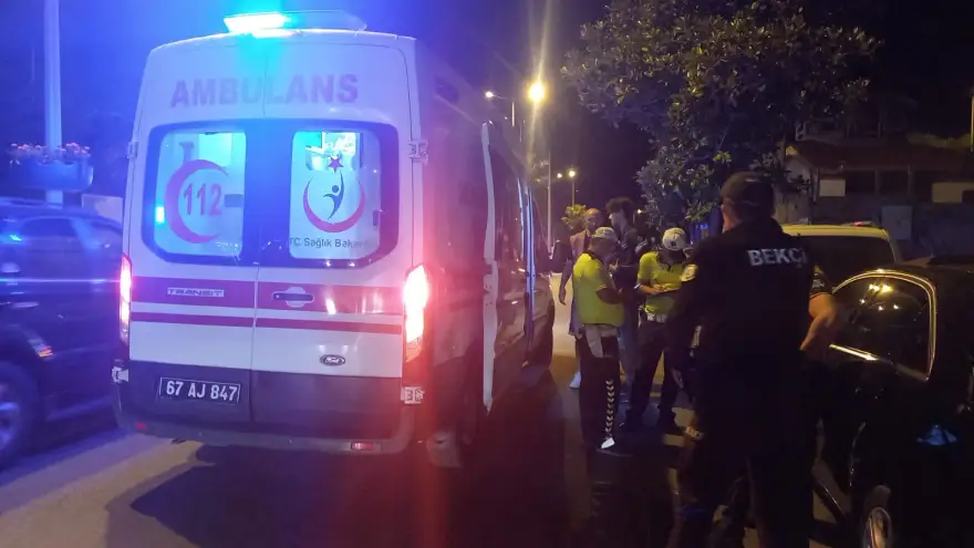 İki motosiklet çarpıştı: 2 Yaralı