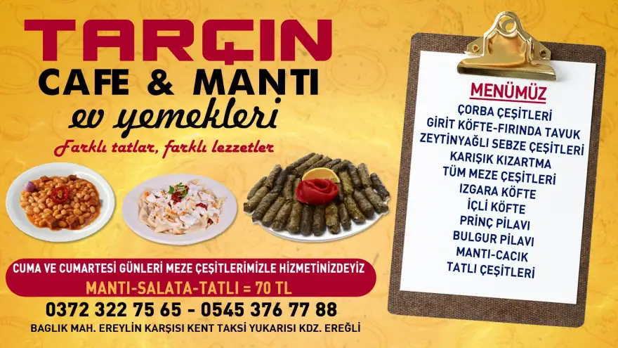 Tarçın Cafe & Mantı Ev Yemekleri