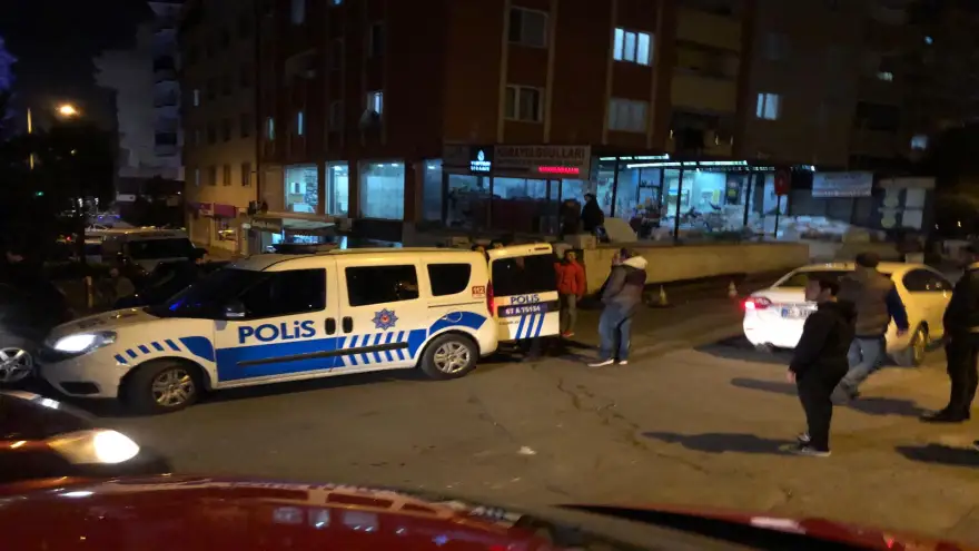 Yol kavgası karakolda bitti.